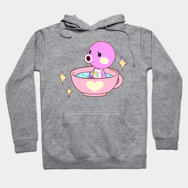 Marina Tea Hoodie by Miri Art